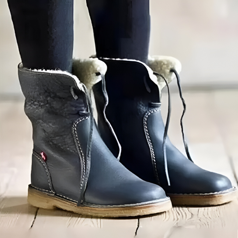 Faux Fur Lined Winter Boots