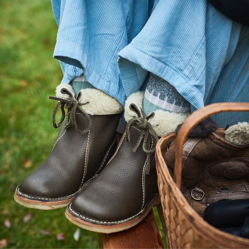 Faux Fur Lined Winter Boots