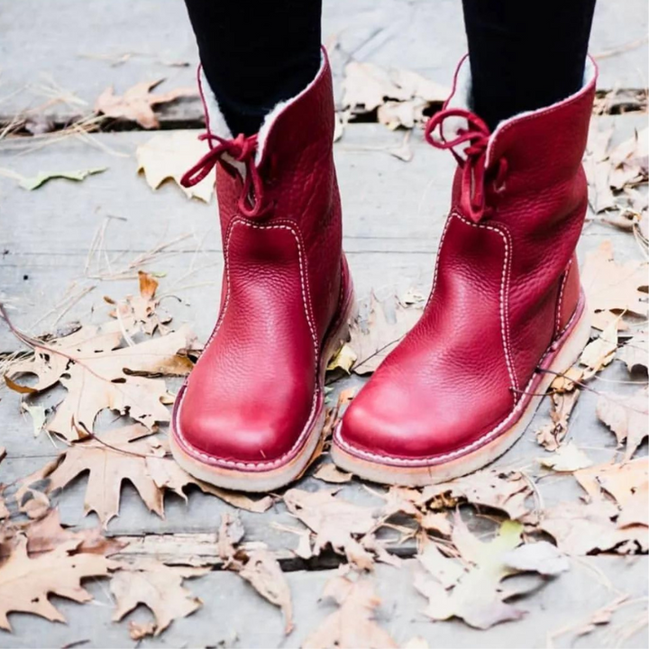 Faux Fur Lined Winter Boots