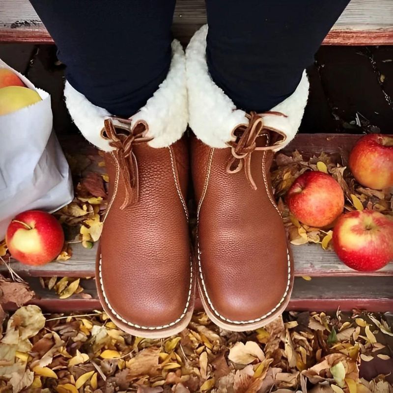 Faux Fur Lined Winter Boots