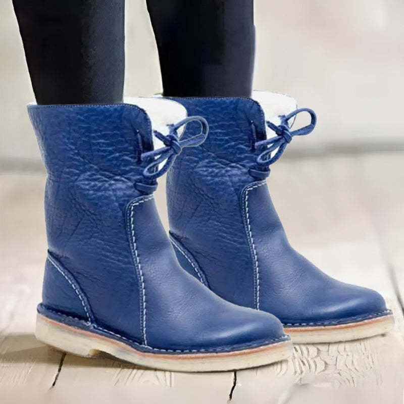 Faux Fur Lined Winter Boots