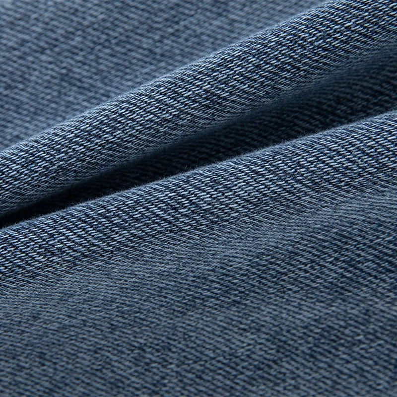 Men's Denim Jogger Jeans with Ribbed Cuff