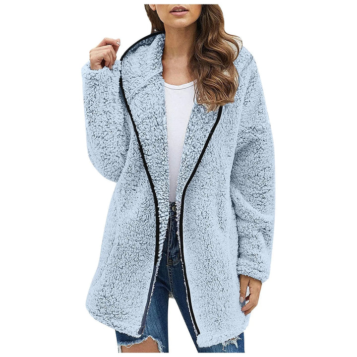 Freya | Cosy Open-Front Sherpa Jacket
