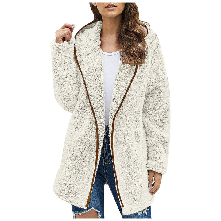 Freya | Cosy Open-Front Sherpa Jacket