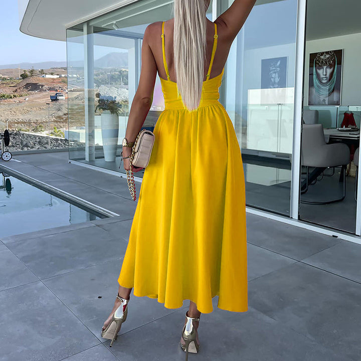 Isabella | Twist Front Occasion Midi Dress