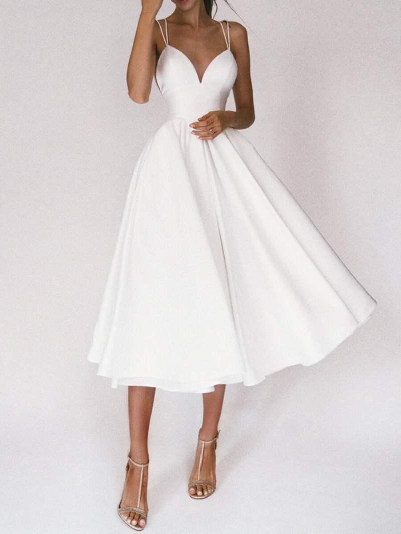 Serena | Elegant Sweetheart Strappy Occasion Dress