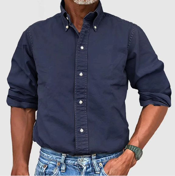 Mens Long Sleeve Button Up Shirt