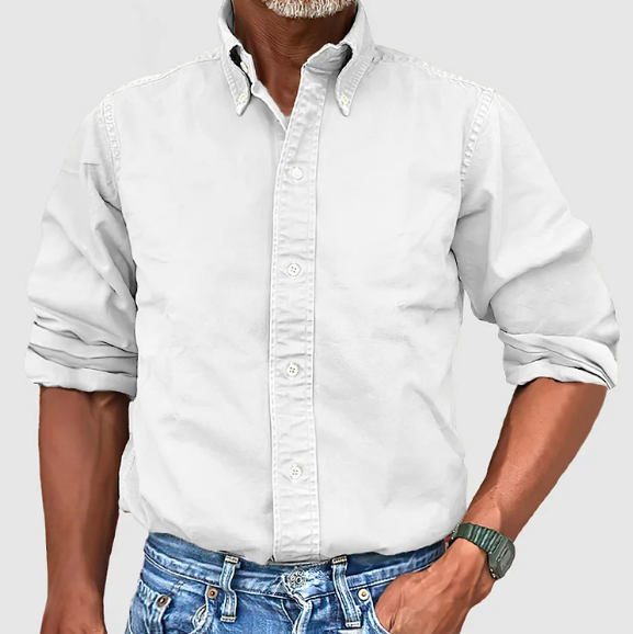 Mens Long Sleeve Button Up Shirt