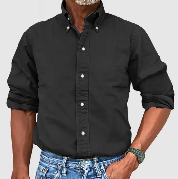 Mens Long Sleeve Button Up Shirt