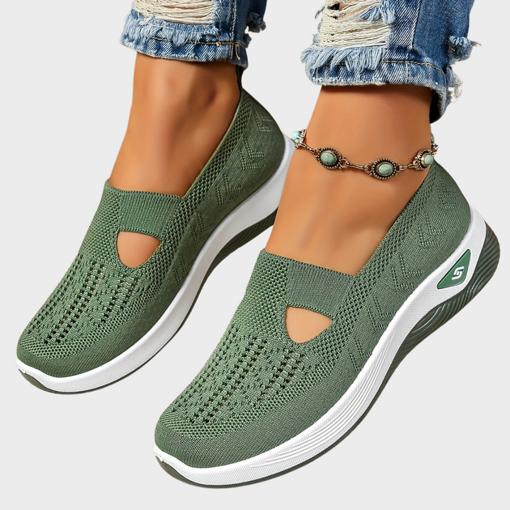 Comfortable Knit Slip On Shoes