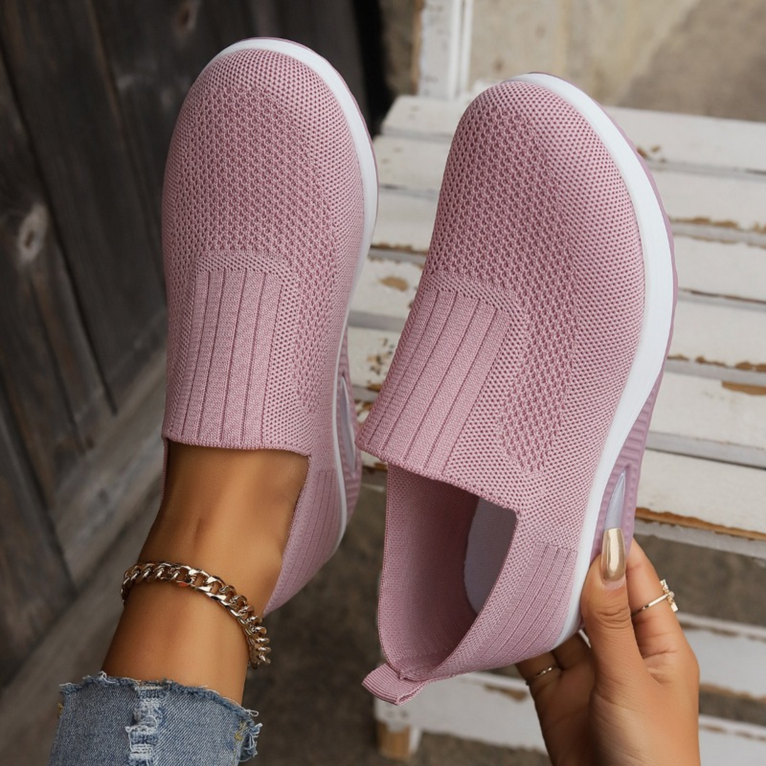 Women's Chunky Knit Platform Sneakers