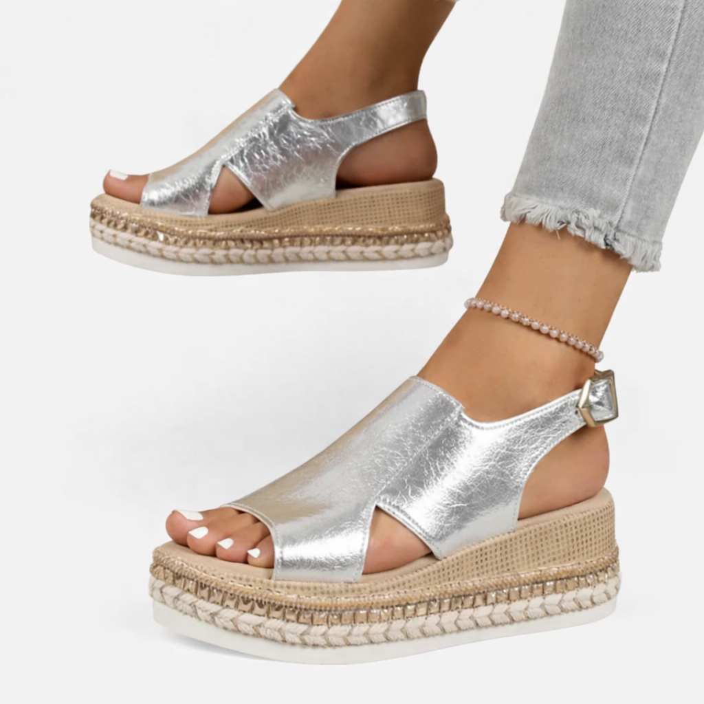 Sienna | Casual Wedge Slingback Sandals