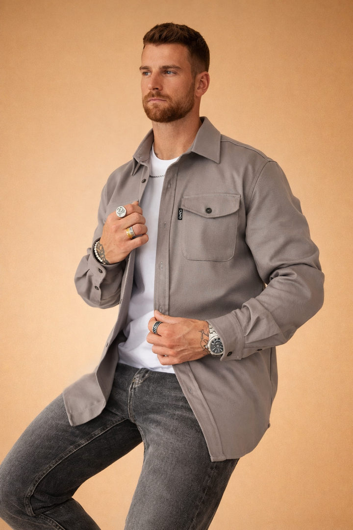 Mens Corduroy Overshirt Jacket