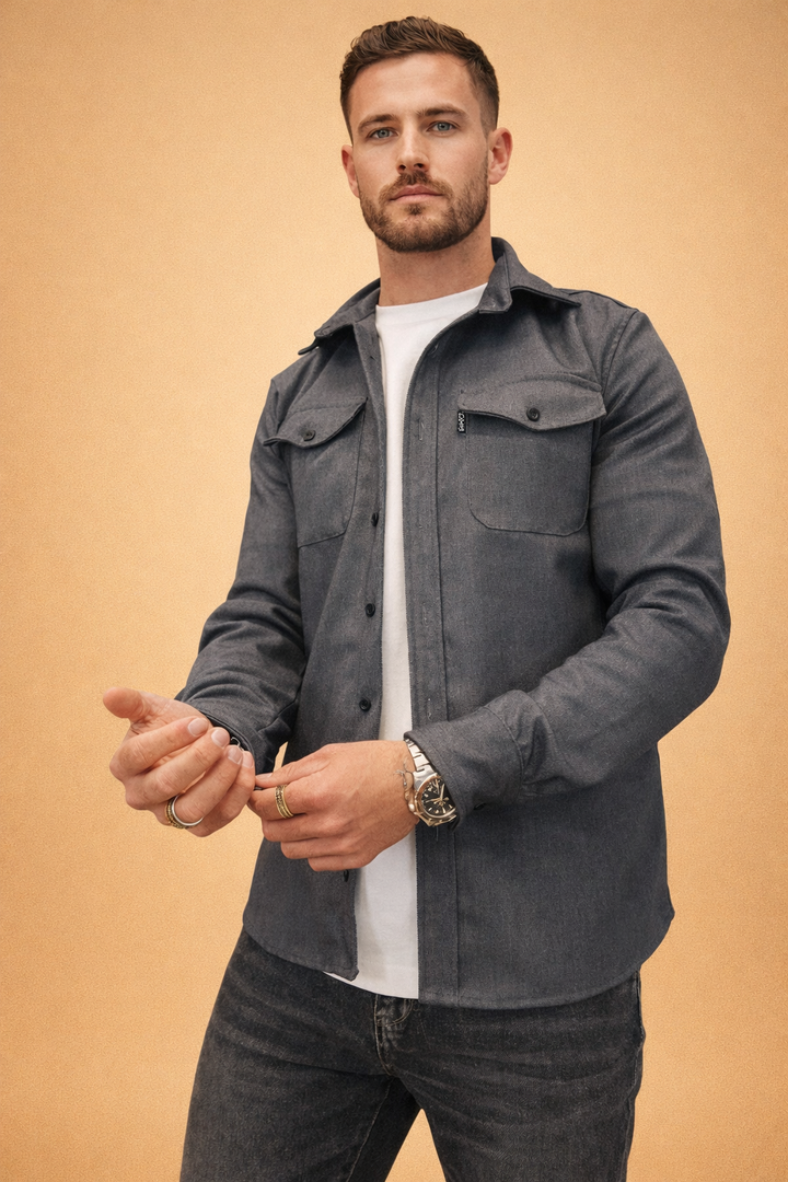 Mens Corduroy Overshirt Jacket