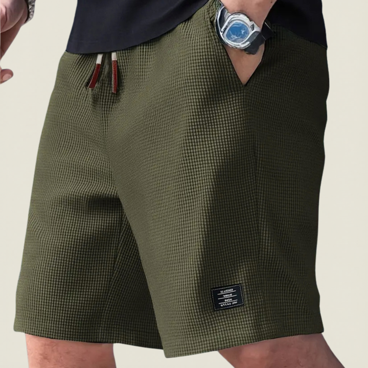 Mens Textured Lounge Shorts