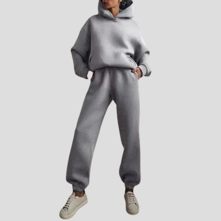 Women's Fleece Lined Hoodie and Joggers Tracksuit