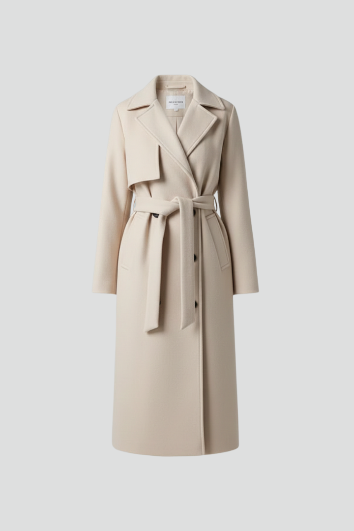 Isabella | Elegant Double Breasted Trench Coat