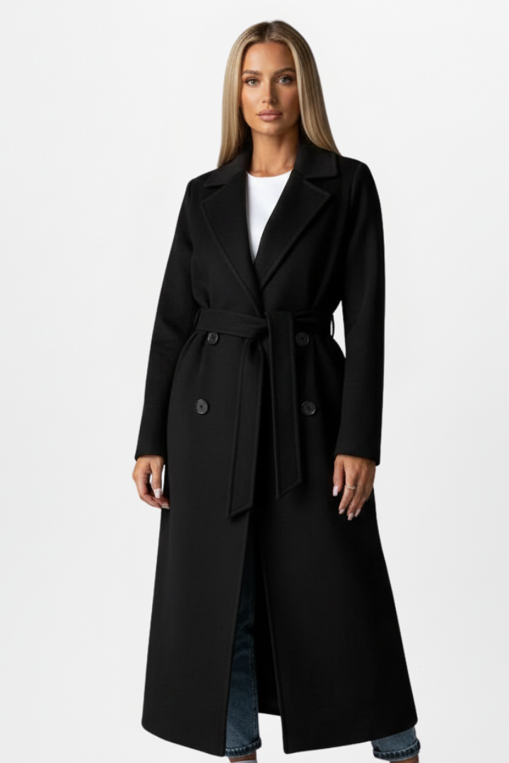 Isabella | Elegant Double Breasted Trench Coat
