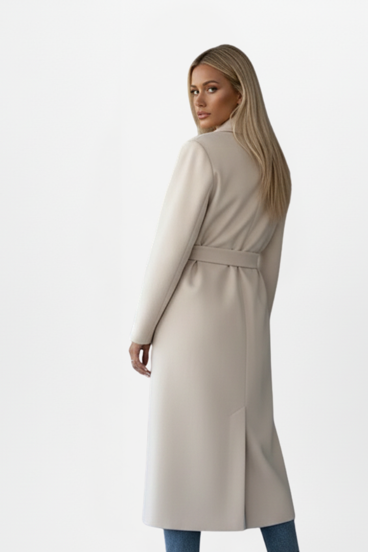 Isabella | Elegant Double Breasted Trench Coat