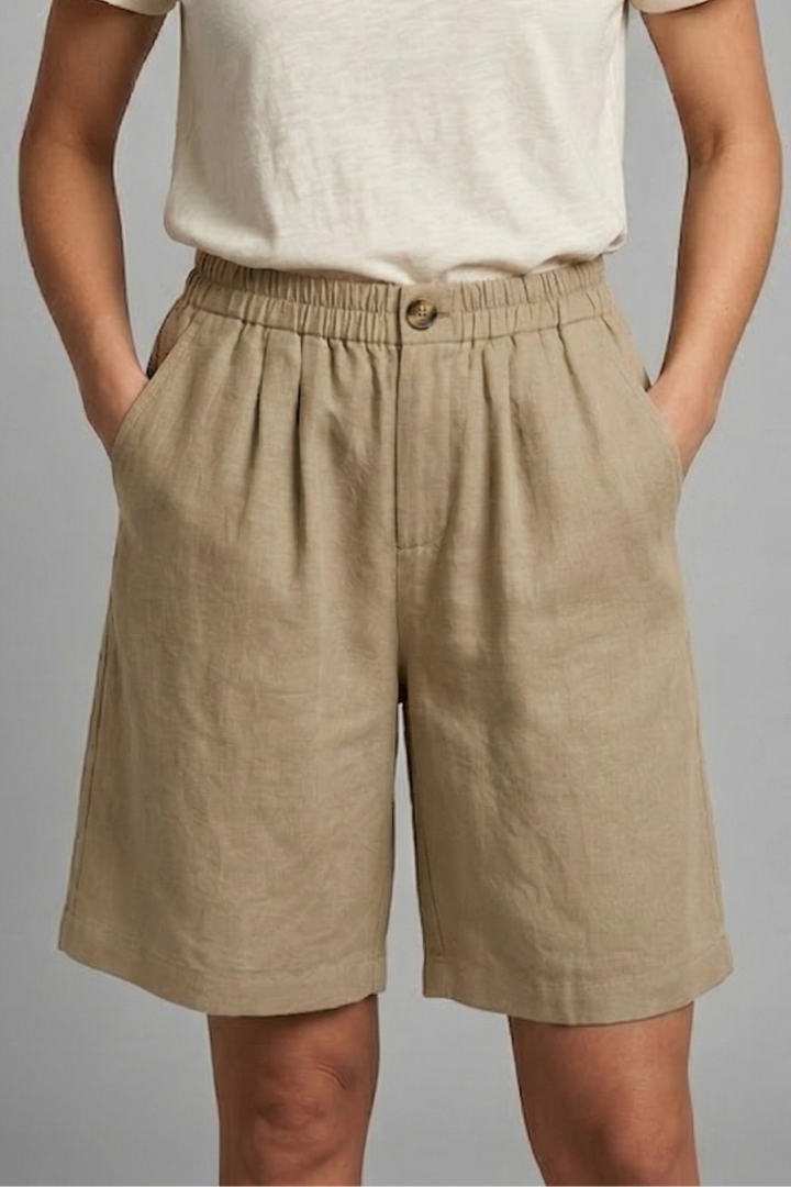 Women’s Relaxed Fit Linen Shorts