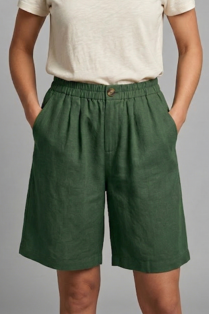 Women’s Relaxed Fit Linen Shorts