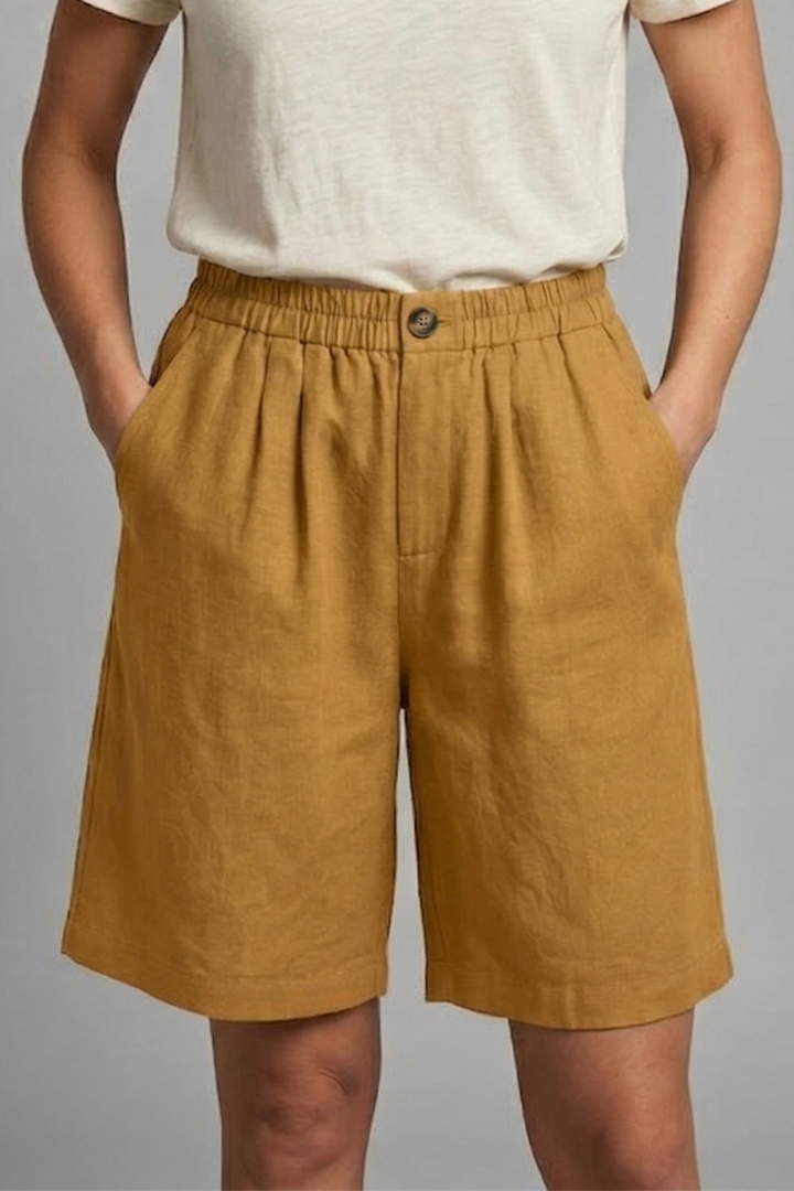 Women’s Relaxed Fit Linen Shorts
