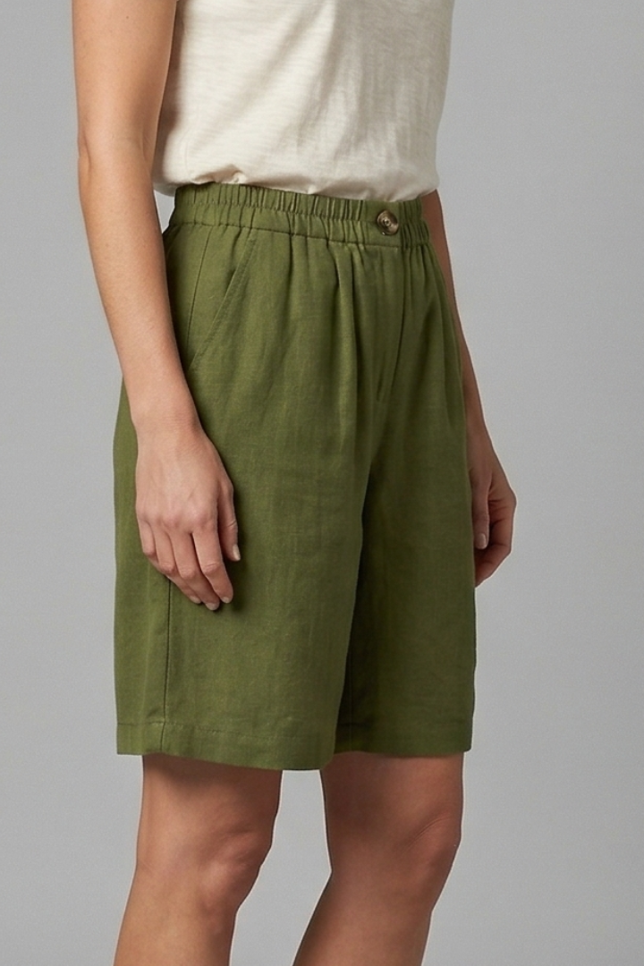 Women’s Relaxed Fit Linen Shorts