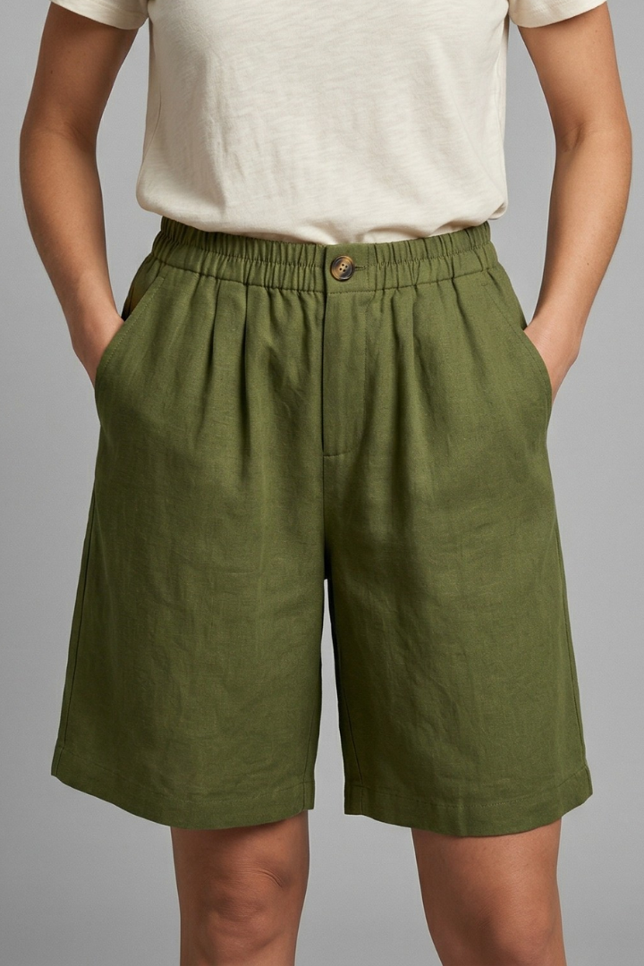 Women’s Relaxed Fit Linen Shorts