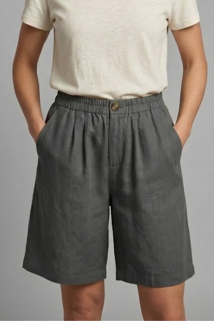 Women’s Relaxed Fit Linen Shorts