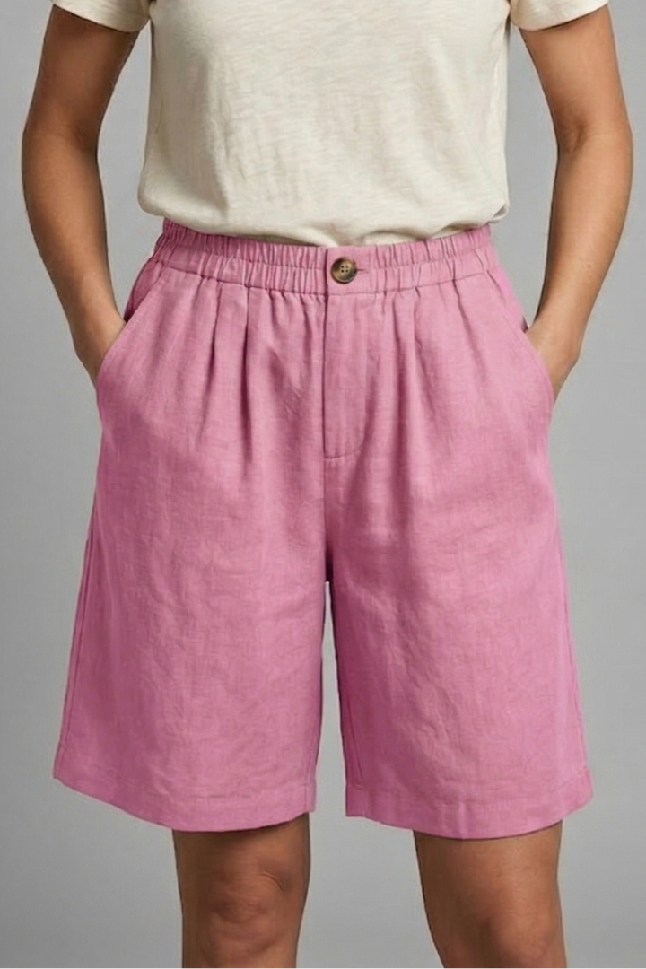 Women’s Relaxed Fit Linen Shorts
