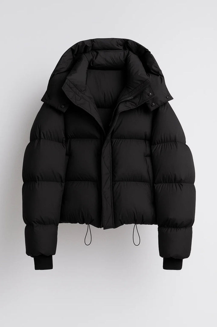 Women's Oversized Padded Puffer Jacket with Hood