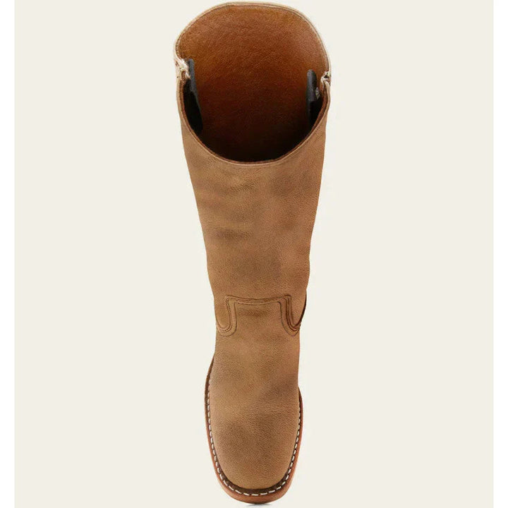 Sienna | Mid Calf Leather Block Heel Boots