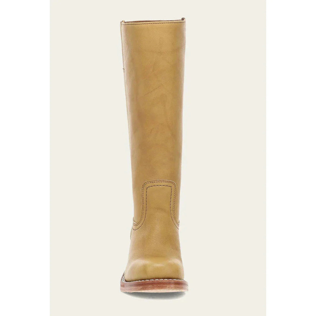 Sienna | Mid Calf Leather Block Heel Boots