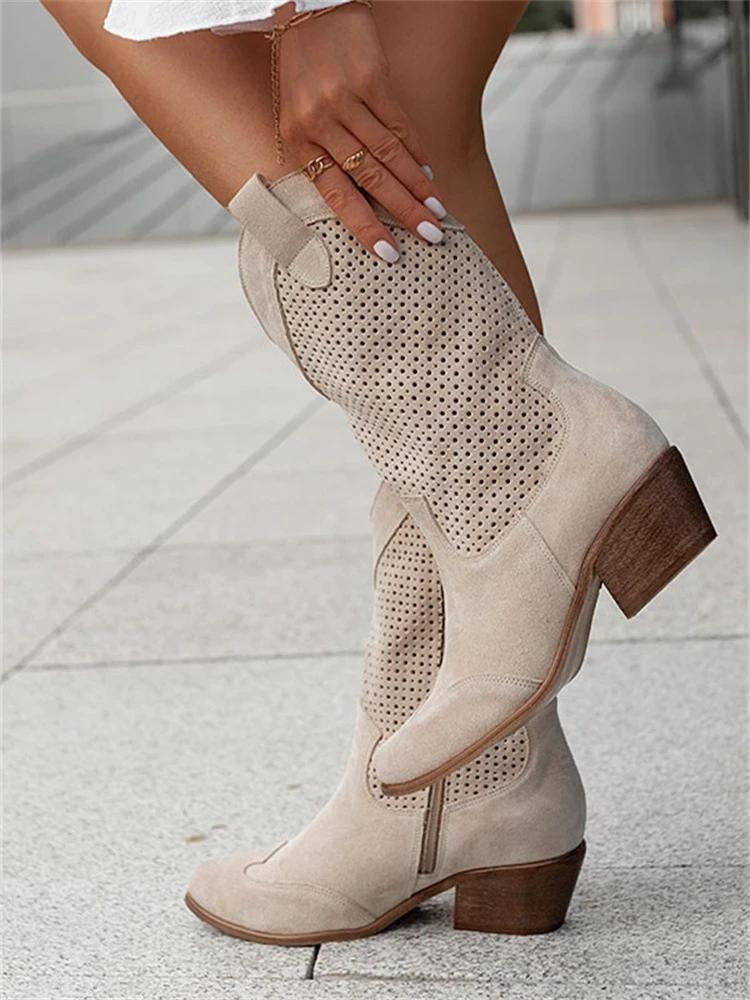 Amelia | Western Mid Calf Boots for Women