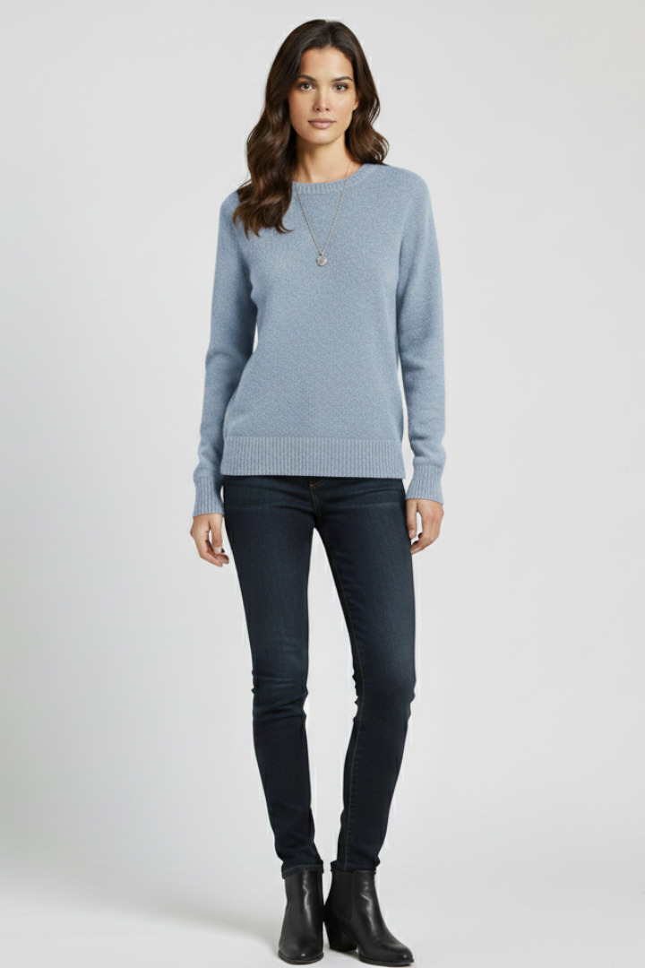 Soft Knit Crew Neck Sweater