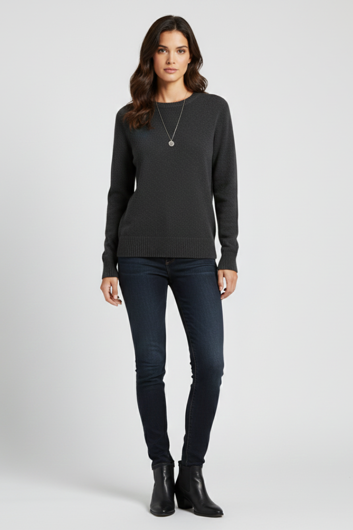 Soft Knit Crew Neck Sweater