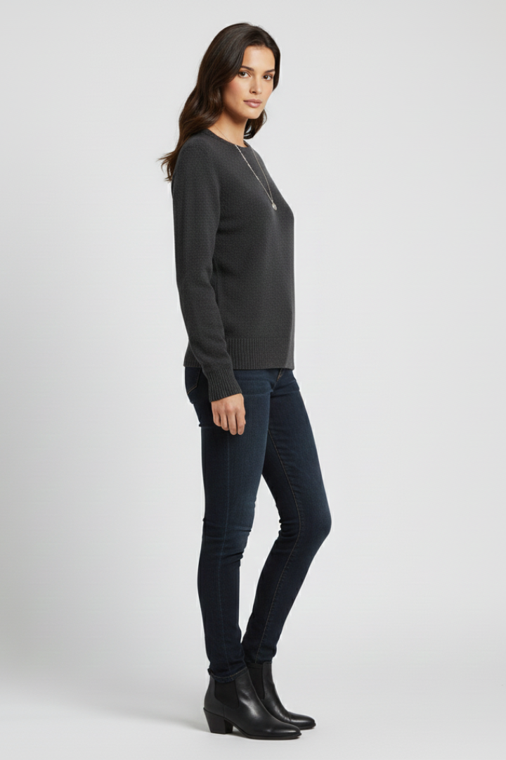 Soft Knit Crew Neck Sweater