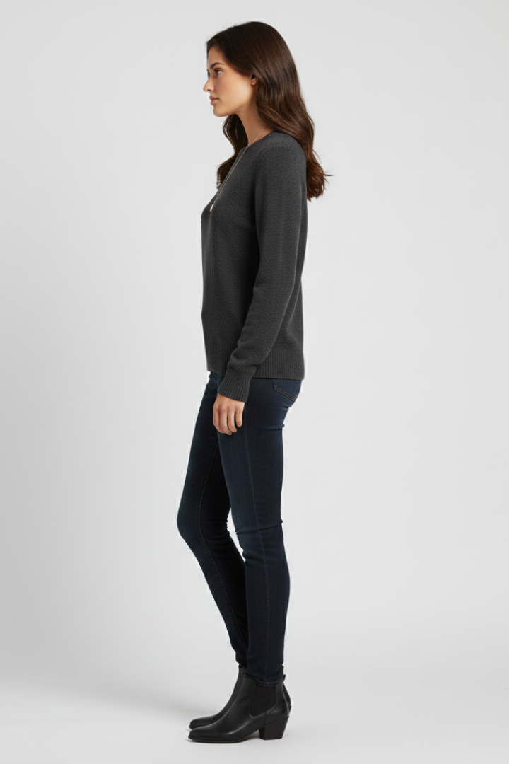 Soft Knit Crew Neck Sweater
