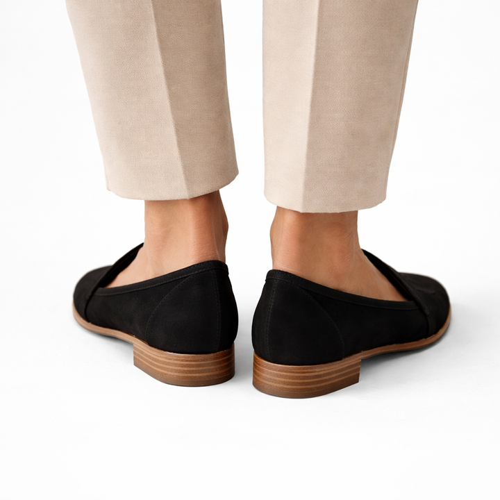 Amelia | Classic Slip-On Suede Loafers