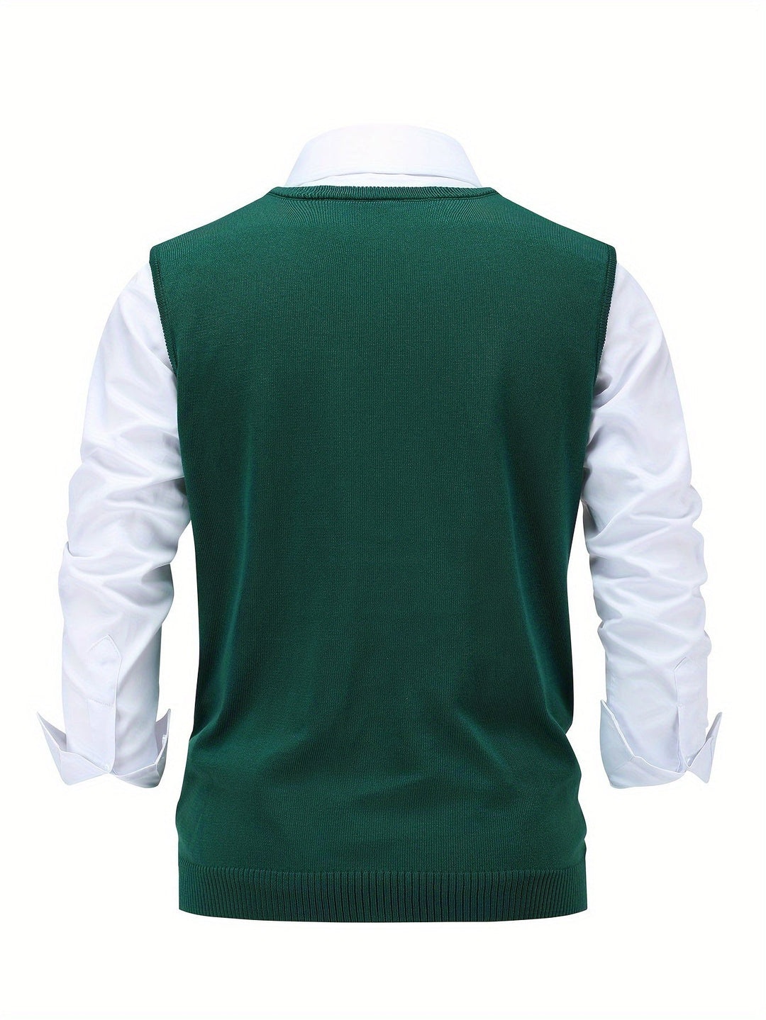 Men's Argyle Knit Sweater Vest