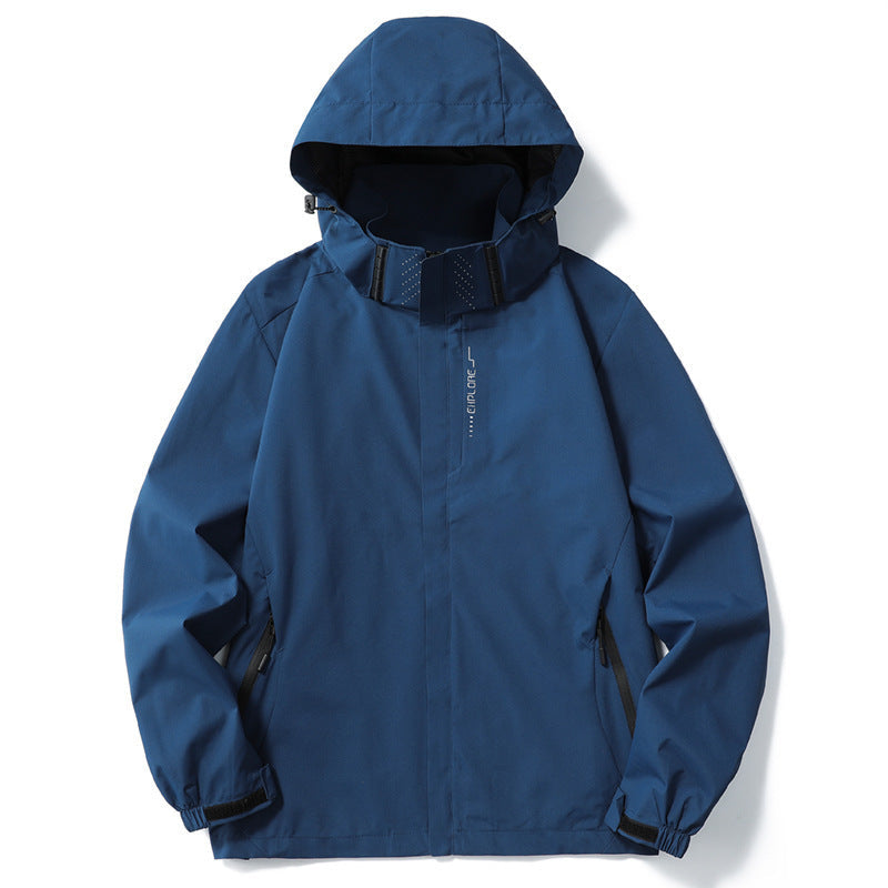 Waterproof Polyester Shell Jacket in Tactical Fit
