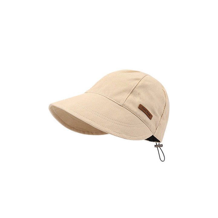 Women's Cotton Wide Brim Cap with Toggle