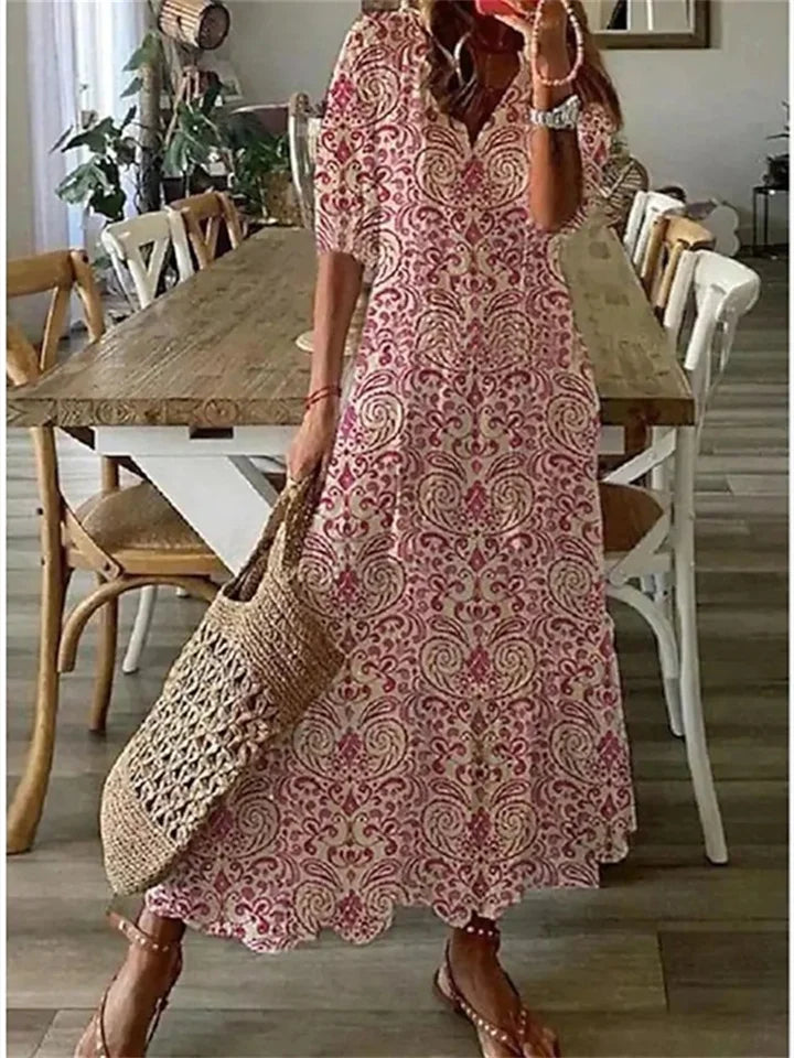 Hannah | Summer Boho Tassel Maxi Dress