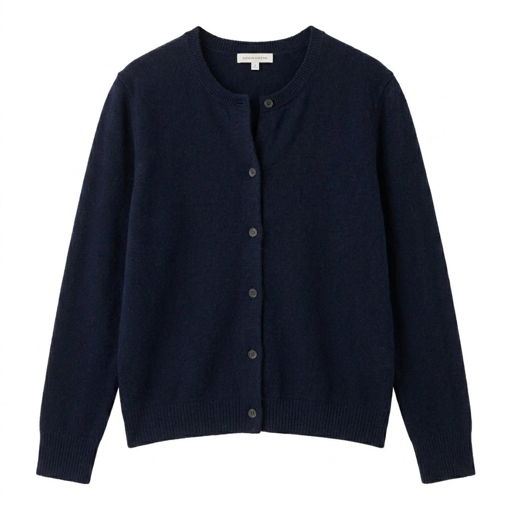 Womens Knitted Button Front Cardigan