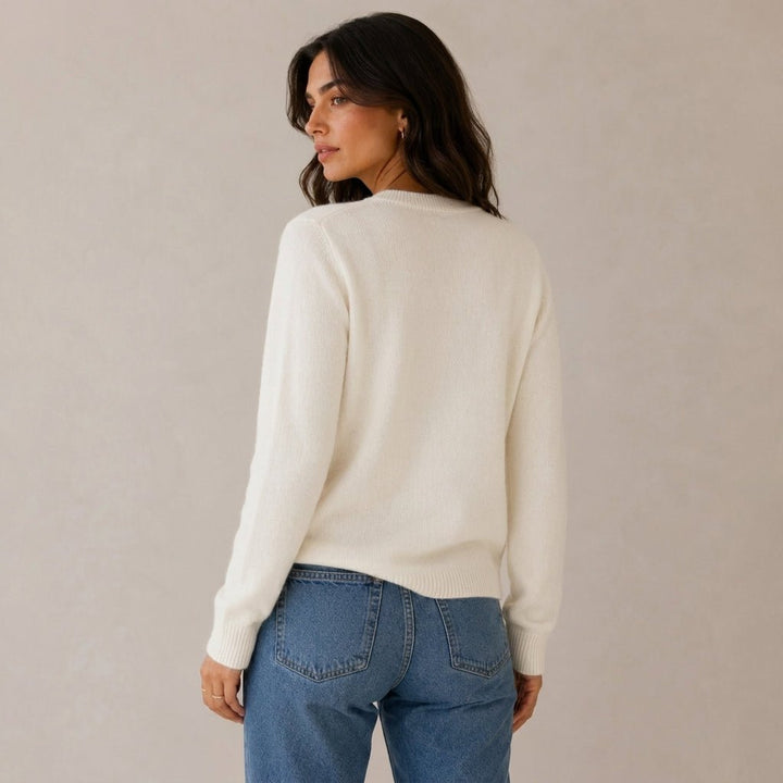 Womens Knitted Button Front Cardigan