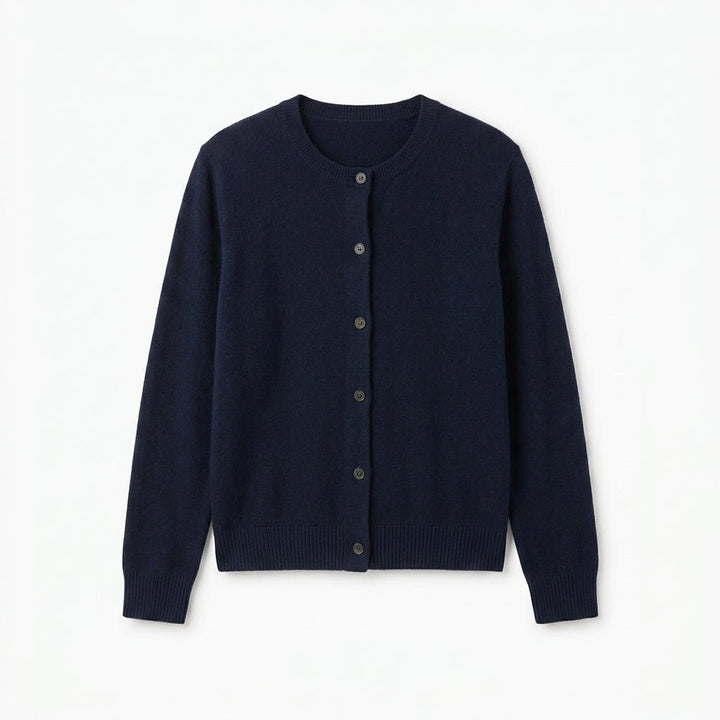 Womens Knitted Button Front Cardigan