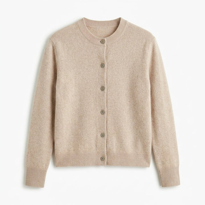 Womens Knitted Button Front Cardigan