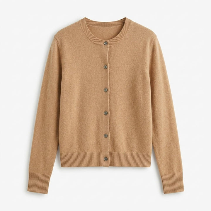 Womens Knitted Button Front Cardigan