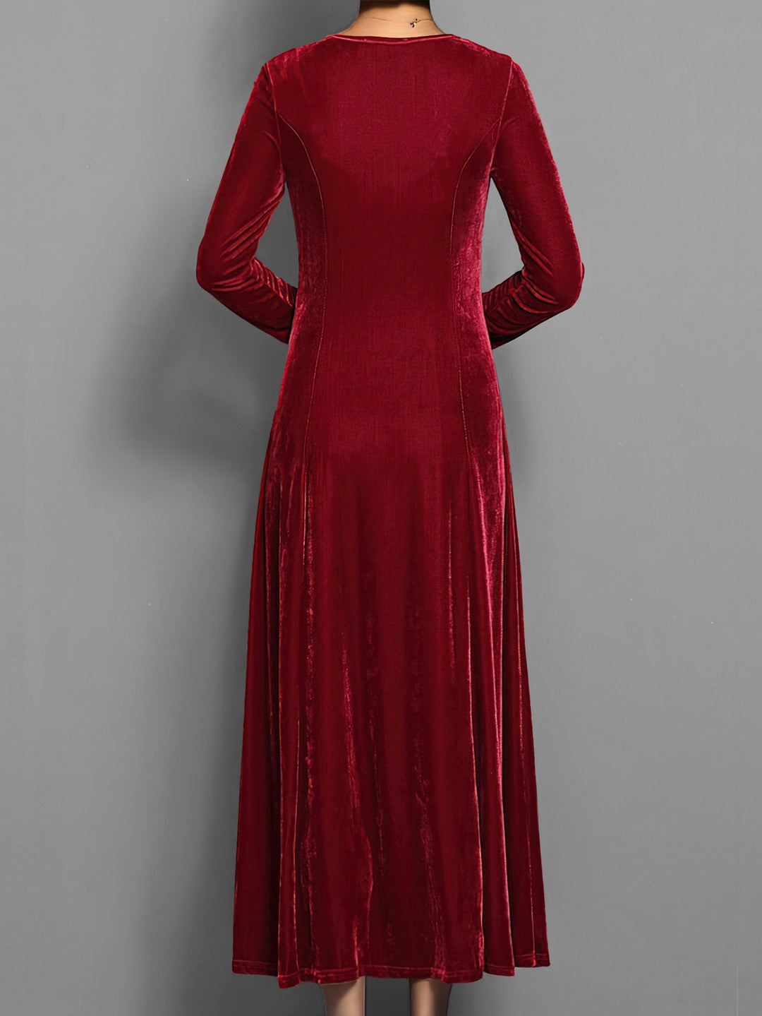 Mariana | Elegant Round Neck Evening Cocktail Dress