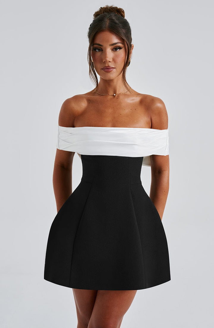 Colette | Formal Off Shoulder Mini Dress